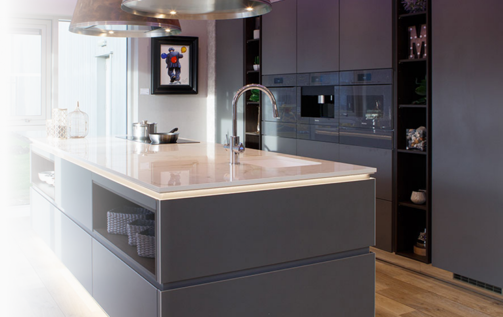 Modern kitchen showroom