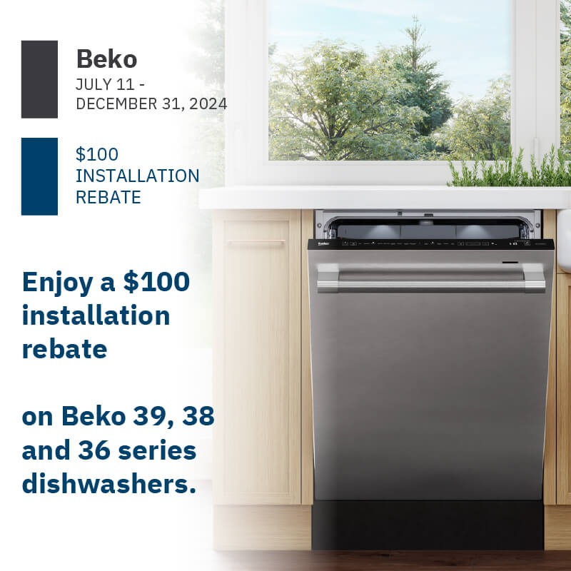 Beko Receive $100 Towards Dishwasher Installation