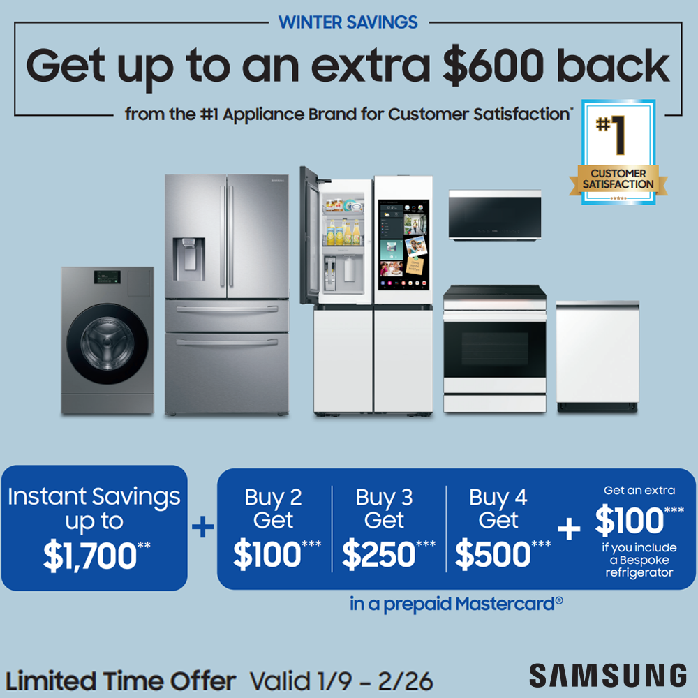 Samsung Bundle and save up to $600