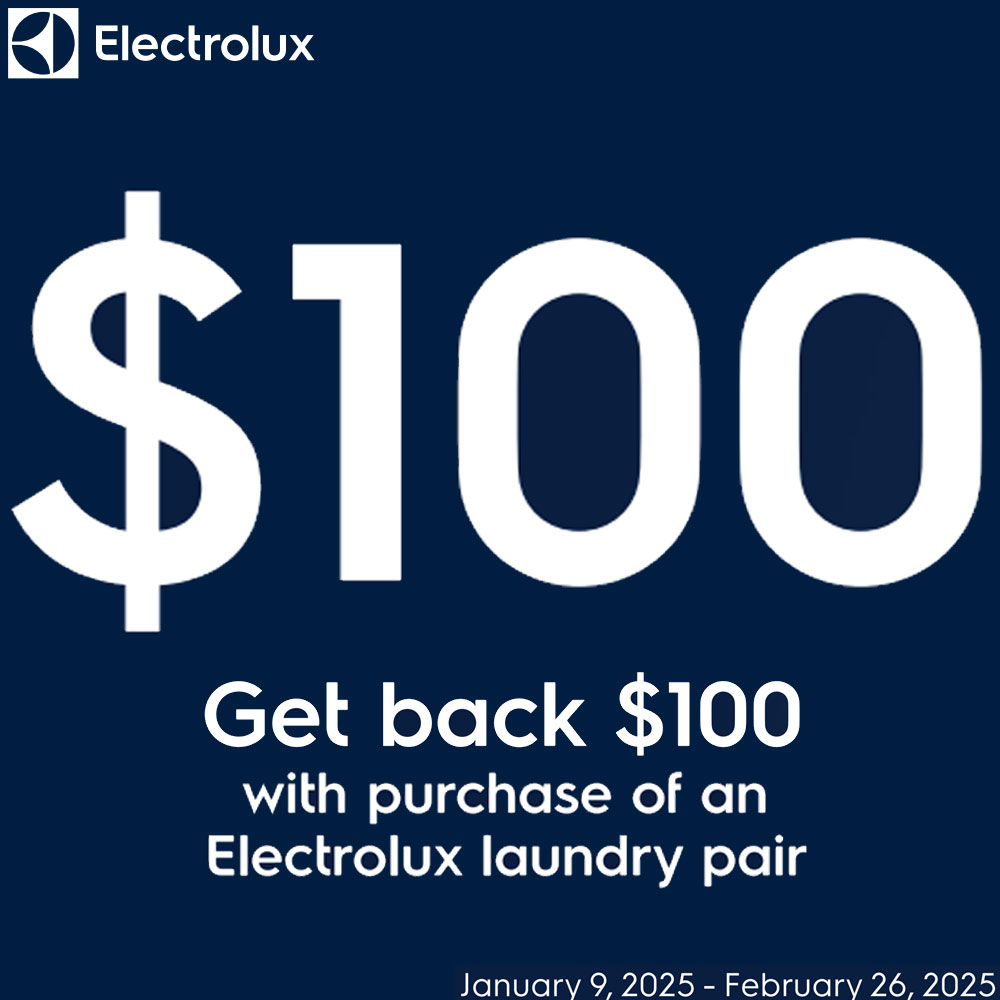 Electrolux Laundry Pair Rebate