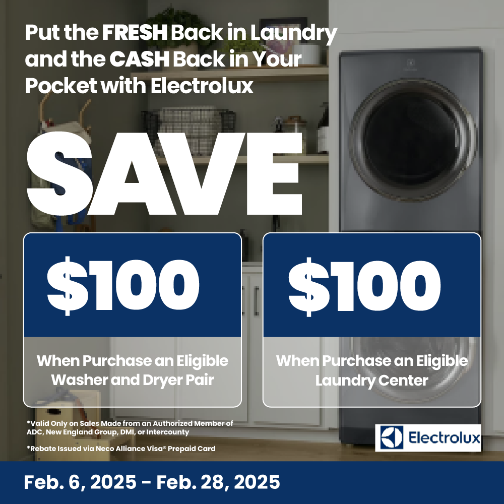 Electrolux Laundry Pair Rebate