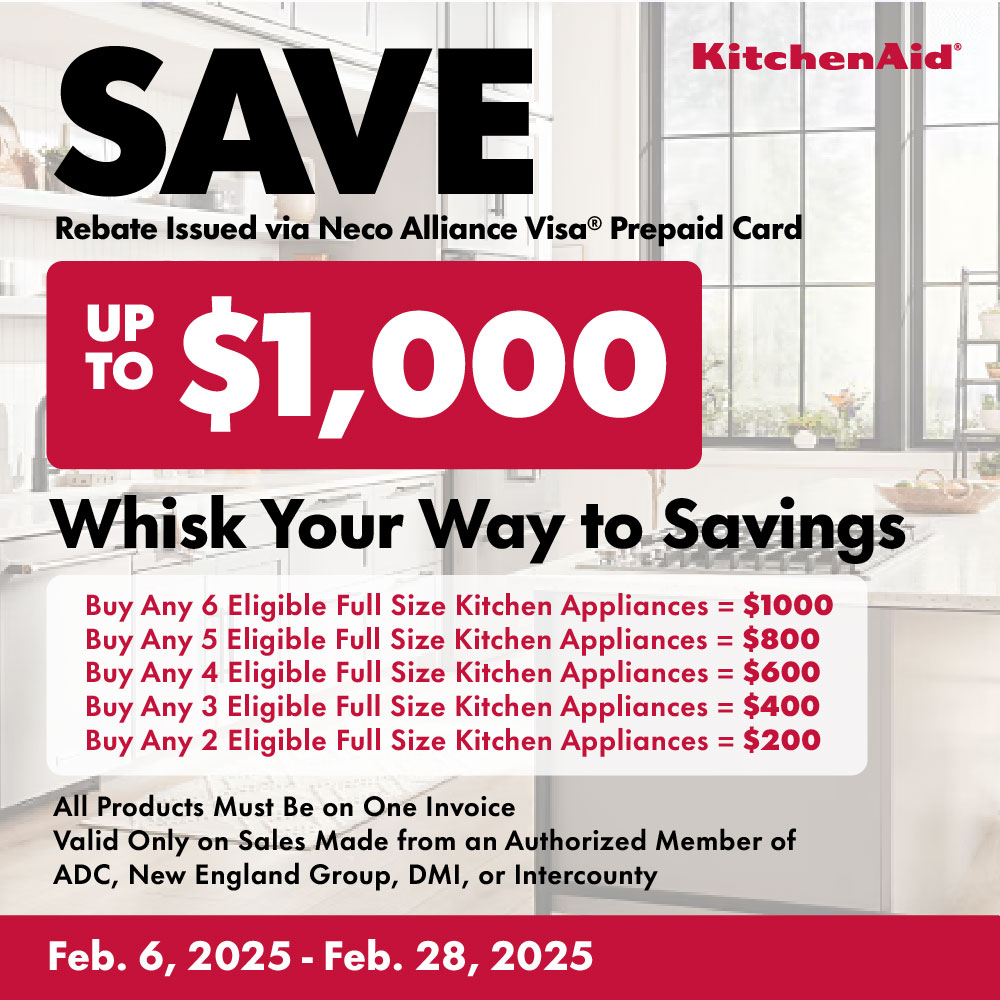 KitchenAid Buy More, Save More - Save up to $1000