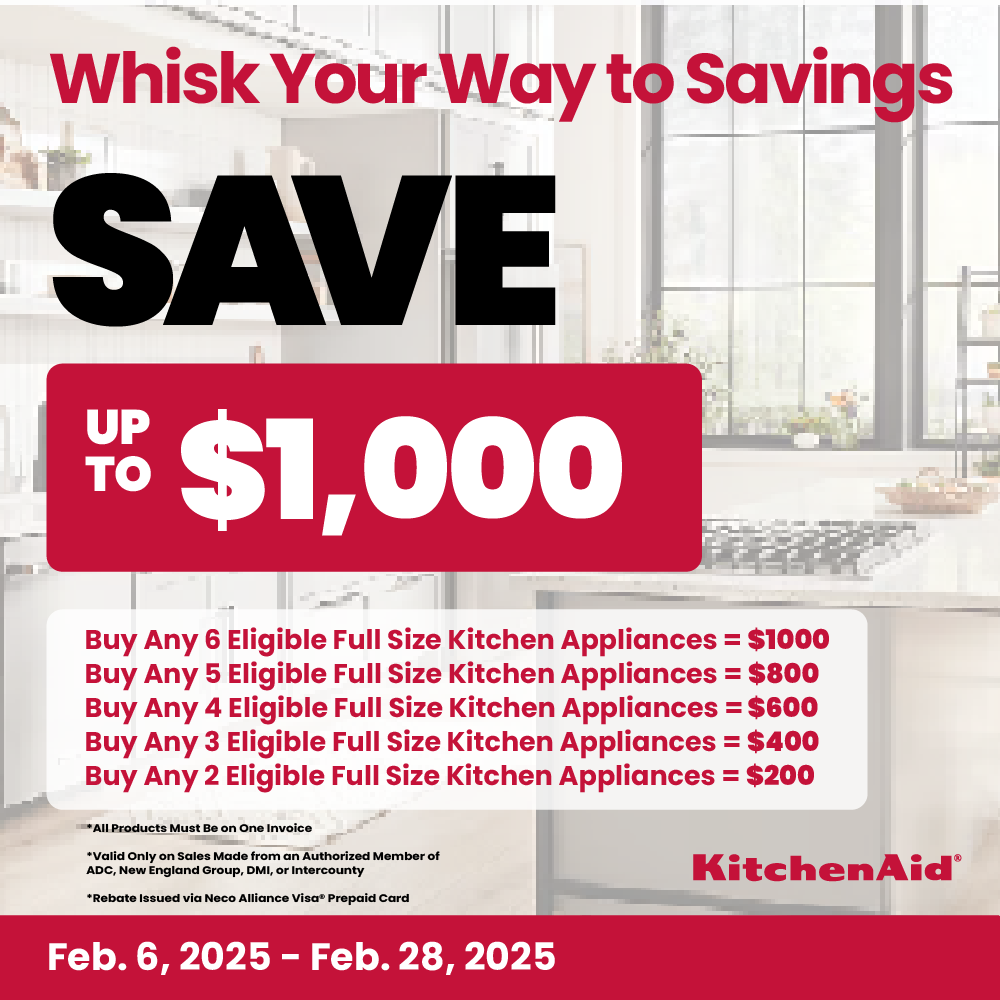 KitchenAid Buy More, Save More - Save up to $1000