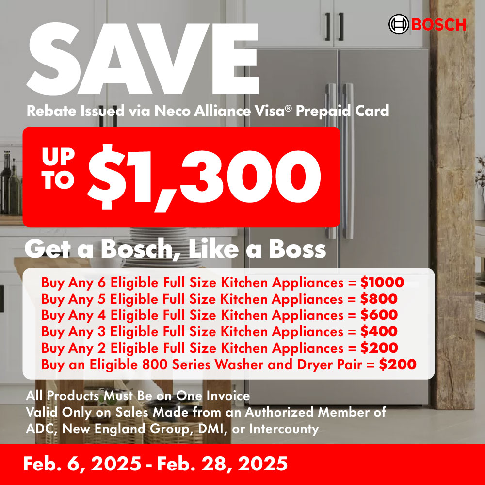 Bosch Buy More, Save More - Save up to $1300