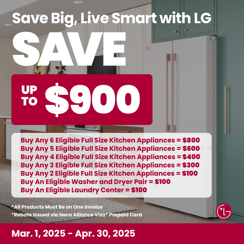 LG Buy More Save More - Up to $900