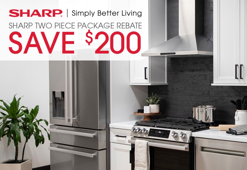 Sharp 2-Piece Pacakge Promotion- Save $200!