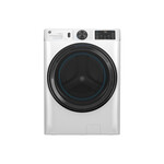 GE GFW655SSVWW 28" Smart Front Load Washer with 5 cu. ft. Capacity, SmartDispense, UltraFresh Vent System with OdorBlock, Energy Star (White)