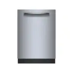 Bosch SHP65CM5N 500 Series 24" Smart Built-In Dishwasher with 16 Place Settings, Home Connect, Pocket Handle (Stainless Steel)