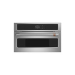 Cafe CMB903P2NS1 30" Pro Convection Steam Oven with 1.3 cu. ft. Capacity and Touchscreen LCD Display in Stainless Steel