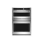 Cafe CTC912P2NS1 30" Combination Double Wall Oven with 6.7 cu. ft. Total Capacity, Convection and Advantium Technology in Stainless Steel