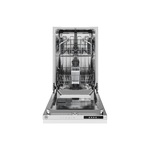 Bertazzoni DW18S2IPV 18" Fully Integrated Built-In Dishwasher with 8 Place Settings and ADA Complaint in Panel Ready