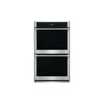 Electrolux ECWD3011AS 30" Smart Electric Double Wall Oven with Air Sous Vide, 10.2 cu. ft. Capacity, Steam Bake and Roast, in Stainless Steel