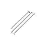 Bertazzoni HK36MASFDBXV Handle Kit for 36" Built-in French Door Refrigerator - Master Series