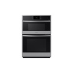 Samsung NQ70CG600DSR 30" Smart Microwave Oven Combi with Air Fry, Air Sous Vide, Steam Cooking, Dual Fan True Convection and 7" LCD Display (Stainless Steel)