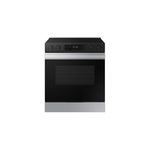 Samsung NSE6DG8100SR 30" Smart Slide-In Electric Range with 5 Elements, 6.3 cu. ft. Oven Capacity, Precision Knobs, Self & Steam Clean and Storage Drawer (Stainless Steel)