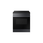 Samsung NSI6DG9100MT 30" Bespoke Smart Slide-In Induction Range with 4 Induction Elements, 6.3 cu. ft. Capacity Oven, Anti-Scratch Glass Cooktop, Self & Steam Clean (Matte Black Steel)