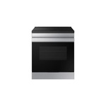 Samsung NSI6DG9100SR 30" Bespoke Smart Slide-In Induction Range with 4 Induction Elements, 6.3 cu. ft. Capacity Oven, Anti-Scratch Glass Cooktop, Self & Steam Clean (Stainless Steel)