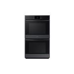 Samsung NV51CG600DMT 30" Smart Double Wall Oven with 10.2 cu. ft. Capacity, Steam Cook, Air Sous Vide, No-preheat Air Fry and Dual Convection (Matte Black Steel)