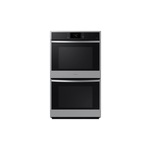 Samsung NV51CG600DSR 30" Smart Double Wall Oven with 10.2 cu. ft. Capacity, Steam Cook, Air Sous Vide, No-preheat Air Fry and Dual Convection (Stainless Steel)