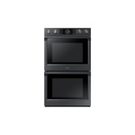 Samsung NV51K7770DG 30" Smart Double Oven with 10.2 cu. ft. Total Capacity, Flex Duo, Dual Fan Convection, Steam Cooking, Wifi (Black Stainless Steel)