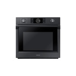 Samsung NV51K7770SG 30" Smart Single Wall Oven with 5.1 cu. ft. Capacity, Flex Duo, Dual Fan Convection, Steam Cooking, and Wifi Connection (Black Stainless Steel)