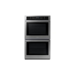 Samsung NV51T5511DS 30" Smart Double Wall Oven with 10.2 cu. ft. Total Capacity, Digital Touch Controls with Wifi and Blue Ceramic Interior (Stainless Steel)