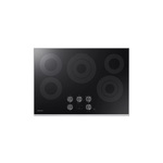 Samsung NZ30K6330RS 30" Smart Electric Cooktop with 5 Elements, Rapid Boil, Illuminated Knobs and Wifi, in Stainless Steel