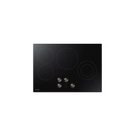 Samsung NZ30R5330RK 30" Electric Cooktop with 4 Elements, Hot Surface Indicator Light and Glass Ceramic Surface in Black