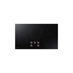 Samsung NZ36R5330RK 36" Electric Cooktop with 5 Elements, Hot Surface Indicator Light and Glass Ceramic Surface in Black