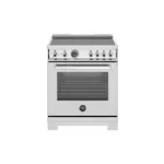 Bertazzoni PRO304IFEPXT Professional Series 30 inch Induction Range with 4 Elements, 4.6 cu. ft. Oven Capacity, Self Clean and Air Fry (Stainless Steel)