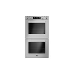 Bertazzoni PROF30FDEXV 30" Professional Series Double Wall Oven with 8.2 cu. ft. Total Capacity, Convection, Self Clean, Soft Motion Door Hinge, in Stainless Steel