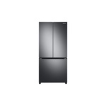 Samsung RF18A5101SG 33" Smart French Door Refrigerator with 17.5 cu. ft. Capacity, Counter Depth, LED Lighting, ADA Compliant, Energy Star (Black Stainless Steel)