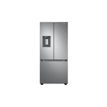 Samsung RF22A4221SR 30" Smart French Door Refrigerator with 22 cu. ft. Capacity, LED Lighting, All-Around Cooling and External Water Dispenser in Fingerprint Resistant Stainless Steel