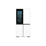 Samsung RF23DB970012 36" Bespoke Counter Depth 4-Door Flex Refrigerator with 22.5 cu. ft. Capacity, Beverage Zone, Auto Open Door and Dual Ice Maker (White Glass)