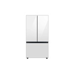 Samsung RF24BB660012 36" Bespoke Smart French Door Refrigerator with 24 cu. ft. Capacity, Beverage Center, Twin Cooling Plus, Dual Ice Maker with Ice Bites, Wi-Fi Enabled, Recessed Handle, ADA Compliant, Energy Star (White Glass)