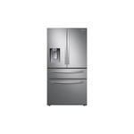 Samsung RF28R7201SR 36" Smart 4-Door French Door Refrigerator with 28 cu. ft. Total Capacity, FlexZone Drawer, Wi-Fi Connectivity and LED Lighting in Stainless Steel