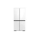 Samsung RF29A967512 36" Bespoke Flex Smart French 4-Door Refrigerator with 29 cu. ft. Total Capacity, Beverage Center, Dual Ice Maker with Ice Bites, UV Deodorizing Filter, FlexZone, FlexCrisper, Triple Cooling, in White Glass