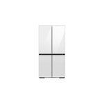 Samsung RF29DB960012 36" Bespoke 4-Door Flex Refrigerator with 28.6 cu. ft. Total Capacity, Beverage Center, Dual Ice Maker, FlexZone and Metal Cooling (White Glass)