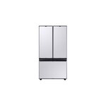 Samsung RF30BB6200AP 36" Bespoke Smart French Door Refrigerator with 30.1 cu. ft. Capacity, Autofill Water Pitcher, Dual Ice Maker with Ice Bites, LED Lighting, Tempered Glass Spill Proof Shelves, Energy Star in Custom Panel Ready (Bespoke Panels Sold Separately)