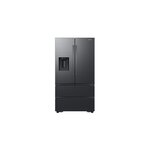 Samsung RF31CG7400MT 36" Smart 4-Door French Door Refrigerator with 29.8 cu. ft. Capacity, LED Lighting, Spill-Proof Glass Shelves, Four Ice Types and External Water & Ice Dispenser (Matte Black Steel)