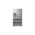 Samsung RF31CG7400SR 36" Smart 4-Door French Door Refrigerator with 29.8 cu. ft. Capacity, LED Lighting, Spill-Proof Glass Shelves, Four Ice Types and External Water & Ice Dispenser (Stainless Steel)