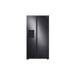 Samsung RS27T5200SG 36" Side-by-Side Refrigerator with 27.4 cu. ft. Capacity, LED Lighting, Door Alarm and Gallon Door Bins (Fingerprint Resistant Black Stainless Steel)