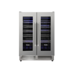 Thor Kitchen TWC2402 24" Professional Series Dual Zone Wine Cooler with 42 Bottle Capacity, in Stainless Steel