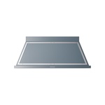 ILVE UANB60BGC Nostalgie Noblesse 60" Range Hood (Blue Grey, Chrome)