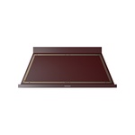 ILVE UANB60BUB Nostalgie Noblesse 60" Range Hood (Burgundy, Burnished)