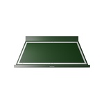 ILVE UANB60EGC Nostalgie Noblesse 60" Range Hood (Emerald Green, Chrome)