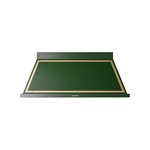 ILVE UANB60EGG Nostalgie Noblesse 60" Range Hood (Emerald Green, Brass)