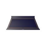 ILVE UANB60MBB Nostalgie Noblesse 60" Range Hood (Midnight Blue, Burnished)