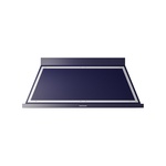 ILVE UANB60MBC Nostalgie Noblesse 60" Range Hood (Midnight Blue, Chrome)