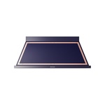 ILVE UANB60MBP Nostalgie Noblesse 60" Range Hood (Midnight Blue, Copper)